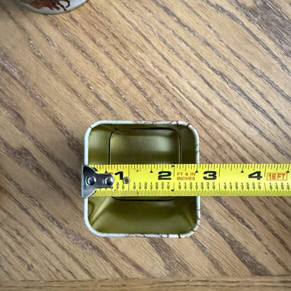 Set of 3 Vintage Metal Christmas Canisters Food Safe Holiday Storage Tins - Picture 12 of 13